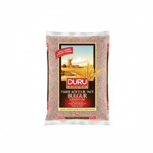 Duru Esmer Çigköftelik Bulgur 1 kg Duru Esmer Çigköftelik Bulgur 1 kg