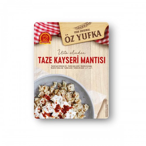 Öz Yufka Taze Kayseri Mantısı 250 g Öz Yufka Taze Kayseri Mantısı 250 g