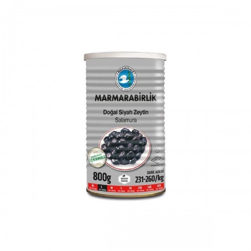 Marmarabirlik Siyah Zeytin 800 g Marmarabirlik Siyah Zeytin 800 g