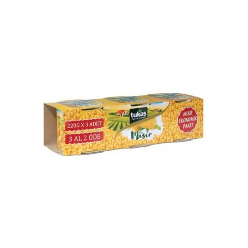 Tukaş Mısır Konservesi 3x 215 g Tukaş Mısır Konservesi 3x 215 g