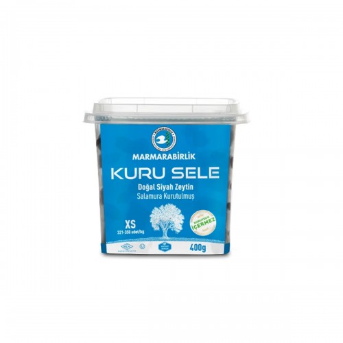 Marmarabirlik Kuru Sele Siyah Zeytin XS 400 g Marmarabirlik Kuru Sele Siyah Zeytin XS 400 g