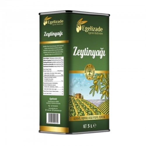 Egelizade Soğuk Sıkım Erken Hasat Sızma Zeytinyağı Egelizade Soğuk Sıkım Erken Hasat Sızma Zeytinyağı